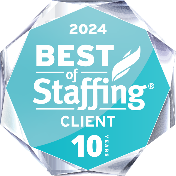 Best of Staffing Client 10 Years